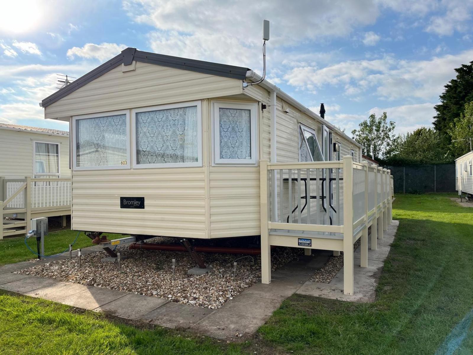 Goodwin's static caravan Mablethorpe Exterior foto